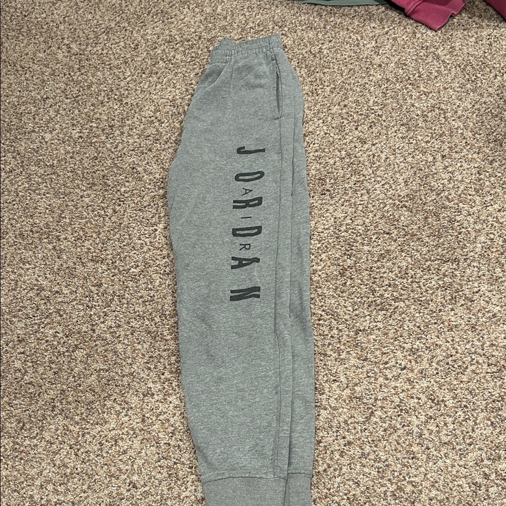 Jordan Kids Heather Gray Sweatpants